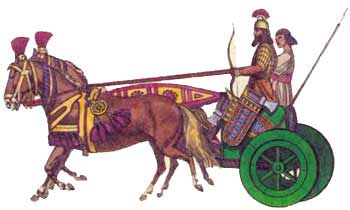 Ассирия. Ассиро-вавилонская колесница.